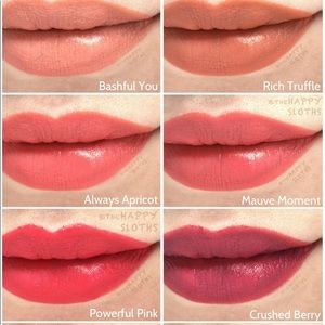 Gel semi matte and shine lipstick